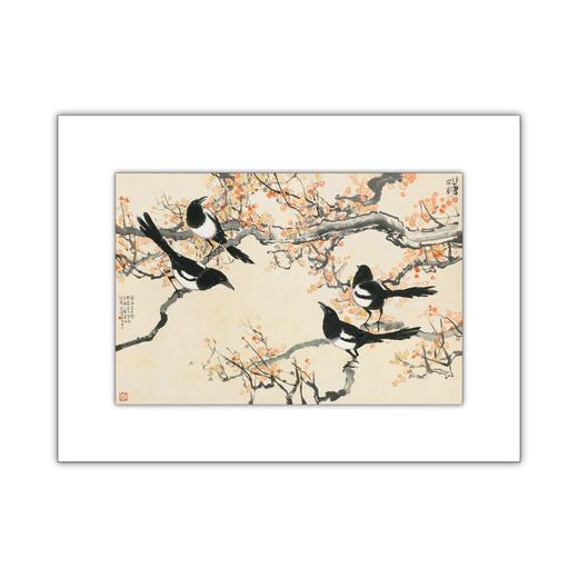 徐悲鸿《喜气》艺术复制品版画 商品图0