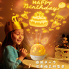 优克拉星空投影灯儿童礼物旋转八音盒玩具梦幻女孩生日礼物1-8岁  XHR 商品缩略图2