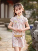 女童短袖旗袍裙24年夏季新款儿童中国风连衣裙复古宝宝汉服网红仙 _HLY 商品缩略图0