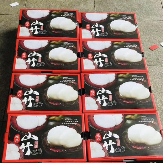 泰国空运4A山竹，5斤礼盒装一箱 商品图12