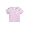 英氏婴童T恤短袖吸汗不闷热女宝宝百搭上衣中大童T恤新款 商品缩略图5