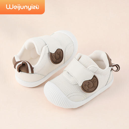 炜俊亿足男女宝宝学步鞋春夏款婴儿鞋子软底防滑0一1-3岁童鞋女宝宝鞋子春季14-22码 商品图1