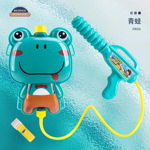 【夏日清凉！水枪大作战】在夏日里尽情体验欢乐时光，训练宝宝大脑和肢体的协调能力，儿童打水仗背包水枪抽拉式玩具喷水枪L 商品图11
