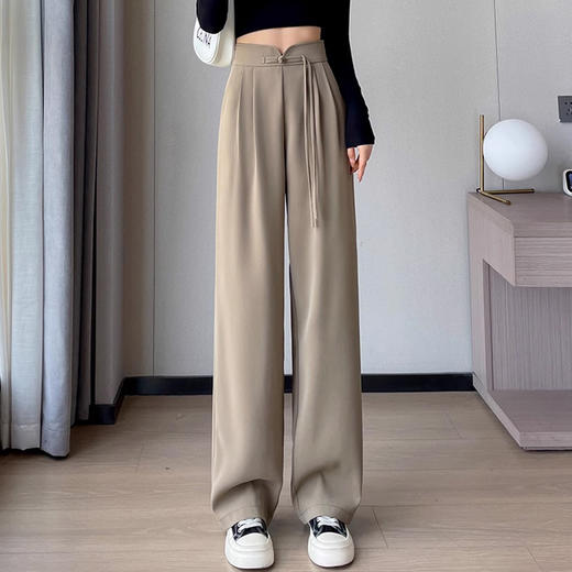 裁缝学苑AS245西装裤纸样女装垂感新款新中式裤子国风阔腿裤打板 商品图2