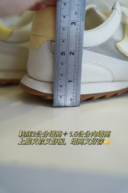 暴走运动不累脚！炒鸡柔软的夏季新款透气网面德训鞋！花粉好评不断的德训鞋！3.5cm跟高平稳好走！内里全羊皮360度包裹，JI致柔软舒服透气，Q弹脚感，防滑防震平稳好走！兼具时髦与舒适！ 商品图3