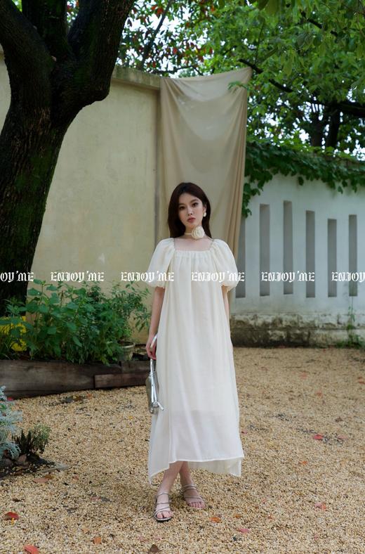 【门店同款】ENJOY夏季浪漫-温柔方领花朵连衣裙 157501153 商品图4