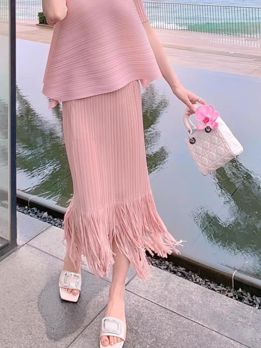 张心子【气质拿捏】法式名媛肌理感上衣女短袖夏季新款洋气小衫潮 U2404095 商品图5