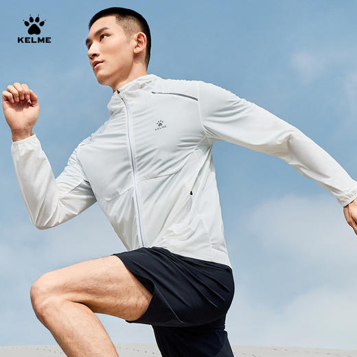 卡尔美跑不设限系列男梭织外套（连帽） 商品图0