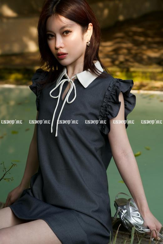 【门店同款】ENJOY夏季小飞袖POLO领连衣裙 157544196 商品图4