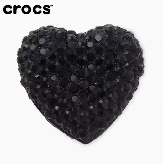 Crocs饰品智必星黑色爱心10011148 商品图0