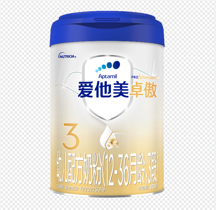 爱他美卓傲幼儿配方奶粉（12-36月龄，3段）800克