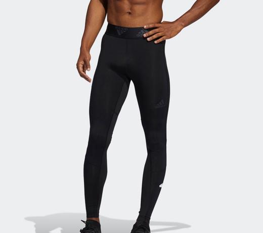 【自营】adidas/阿迪达斯  男子紧身训练运动长裤 GL0452 商品图1