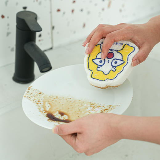 饥饿F姐·木浆棉海绵擦 商品图2