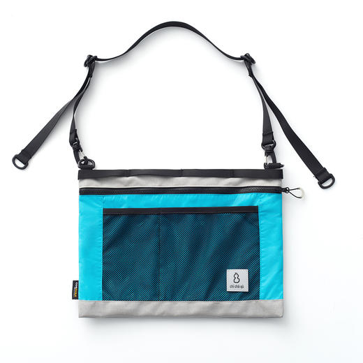 吃茶去chichaqu户外运动轻量拼接斜挎单肩包再生尼龙CORDURA骑行 商品图1