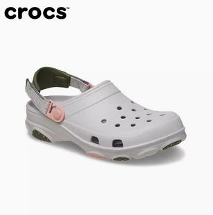 Crocs沙滩鞋卡骆驰经典特林Clog洞洞鞋男户外包头拖鞋|206340 商品图0