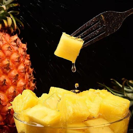 海南金钻凤梨新鲜应季水果手撕菠萝香甜多汁5斤【2-3个】 商品图4