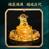 【家中财位】灵机吉品 七彩满堂聚宝盆摆件 四方来金琉璃 店铺前台办公室 商品缩略图2
