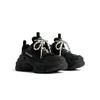 BALENCIAGA 巴黎世家 女士 Triple S 网布运动老爹鞋 黑色 524036 W2CA1 1000 商品缩略图0