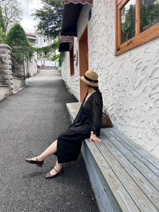 【5月20日 下午 16:30 日本品牌草帽4款 秒杀】返场 纯手工 小众品牌Beaurance万能可折叠大帽檐防晒草帽大合集 4款一起上 商品图9