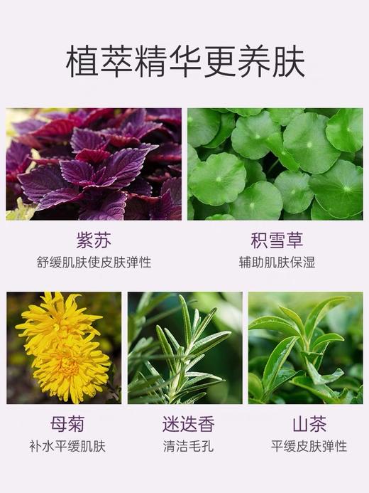 韩国AKF紫苏氨基酸洗面奶深层清洁收缩毛孔控油祛痘洁面乳120g*2 商品图3