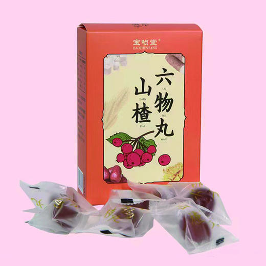 宝桢堂六物山楂丸(108g/盒) 商品图0