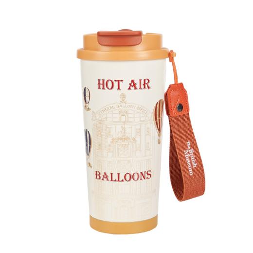 大英博物馆 欧洲文化艺术系列 热气球 便携咖啡 保冷 保温杯 内胆316不锈钢 外壳304不锈钢 容量500ml 商品图5