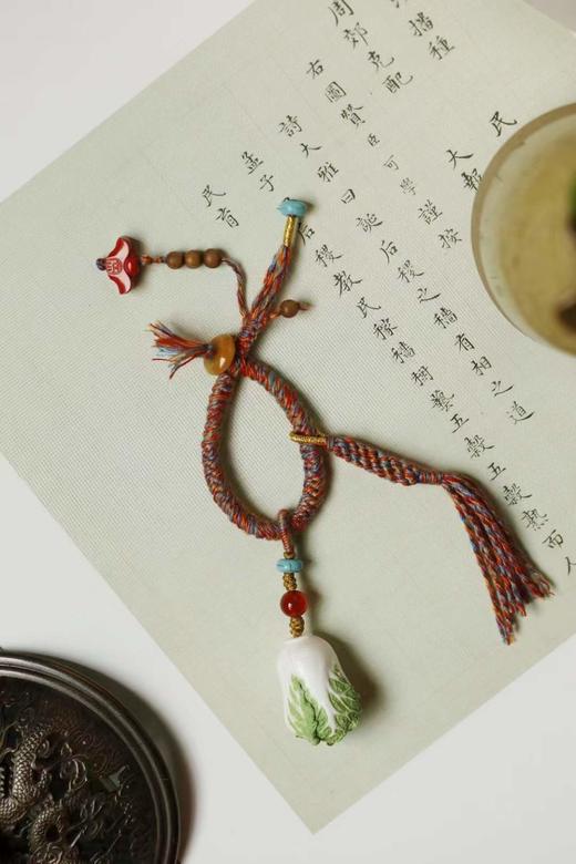 百财°鹿角钥匙扣挂件 商品图0