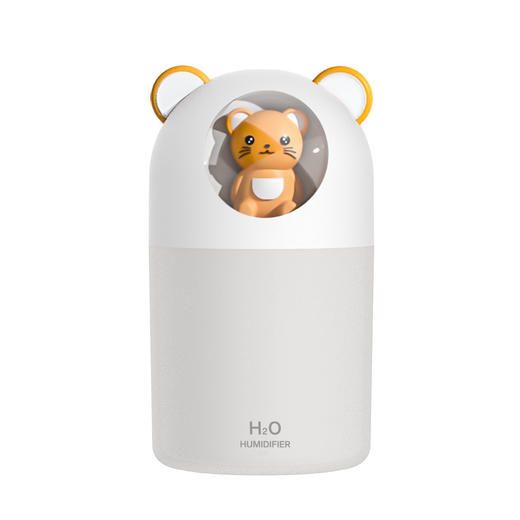 【桌面加湿器】办公卧室便携迷你空气净化器 小夜灯大雾量补水加湿器 商品图10