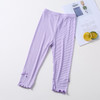 【夏季打底裤，精选莫代尔，高弹不紧绷】女童七分裤 夏季薄款打底裤 儿童莫代尔 宝宝百搭防蚊裤 夏天修身裤子 透气舒适凉爽-QQ 商品缩略图8