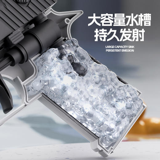 【超好玩！新款沙漠之鹰水枪】激情对射清凉一夏，无需担心电量问题，按压手动连发夏天喷呲水神器 商品图2