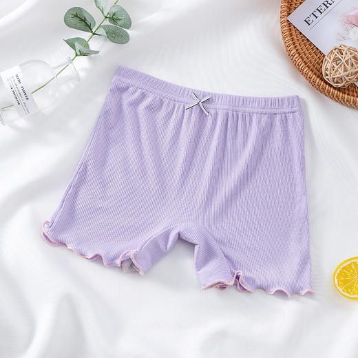 【既是内裤，也是安全裤~】女童夏季安全裤 女宝宝平角短裤 莫代尔纯棉 防走光内裤儿童高弹无勒感安全裤子-QQ 商品图8