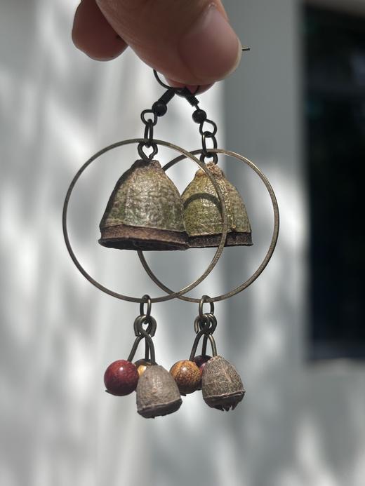 叶开泰草本耳饰 植物手作 送定制饰品袋 商品图1