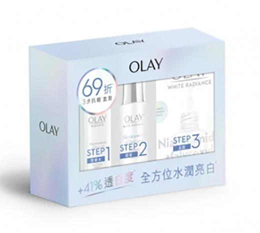 【保税仓】Olay玉兰油抗糖小白瓶精华三件套盒 商品图0