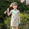 女童短袖旗袍裙24年夏季新款儿童中国风连衣裙复古宝宝汉服网红仙 _HLY 商品缩略图10