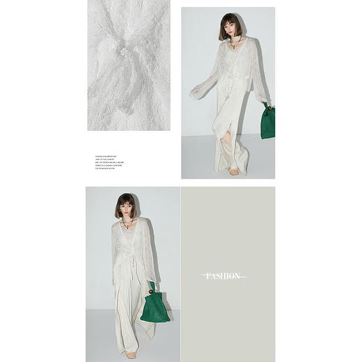 COCOBELLA精致镂空柔软微透视针织开衫女蝙蝠袖遮阳衫SC3009 商品图2