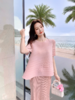 张心子【气质拿捏】法式名媛肌理感上衣女短袖夏季新款洋气小衫潮 U2404095 商品缩略图11