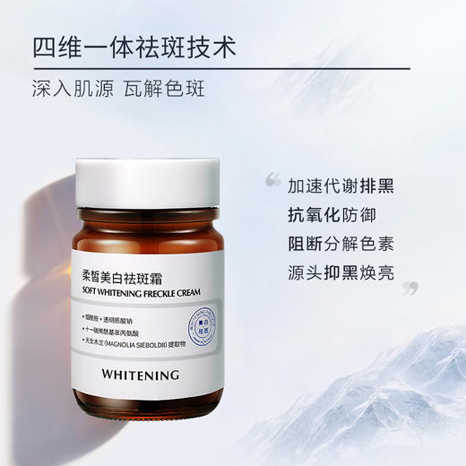 【拍一发二】柔皙美白祛斑霜美白 商品图4