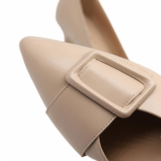 #限时特价#西班牙原产优雅舒适女款时装鞋裸色6021 商品图7