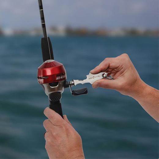 美国奈爱NiteIze鱼形巧鱼多用工具开瓶器割线器螺丝刀钥匙扣挂扣 商品图2