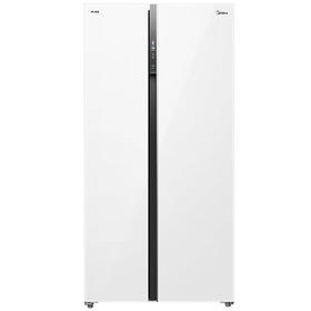 美的60cm薄对开门双开门零距离嵌入底部散热风冷无霜一级双变频电冰箱 527升BCD-527WUKGPZM(Q)极地白