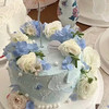 鲜花蛋糕（花材当天搭配） 商品缩略图0