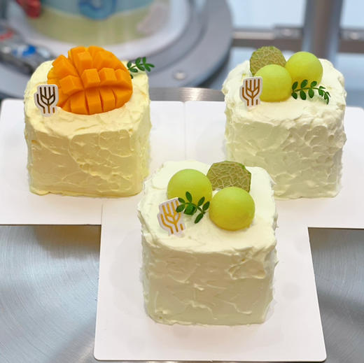 4寸蜜瓜斑斓蛋糕（方形） 商品图1