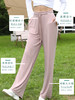 哈瓦塔抽绳冰感柔软阔腿休闲裤H34113 商品缩略图3