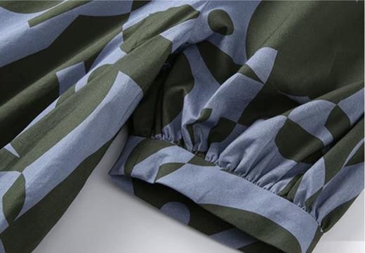 臣禾撞色印花裙JZ242020106 商品图7