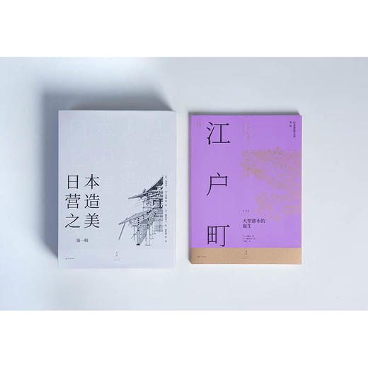 【特价】日本营造之美：第一辑（套装共5册）法隆寺 桂离宫 巨大古坟 江户町（上、下） 商品图6