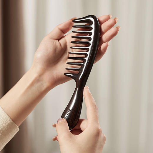 初心| 实木宽齿梳紫光檀 商品图2