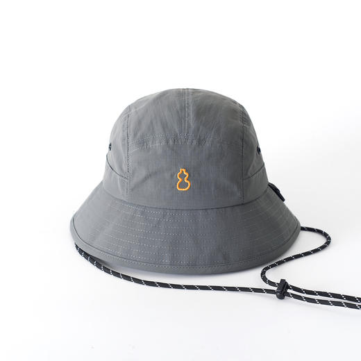 吃茶去chichaqu2024轻量渔夫帽户外夏季遮阳帽男女logo刺绣款 商品图1