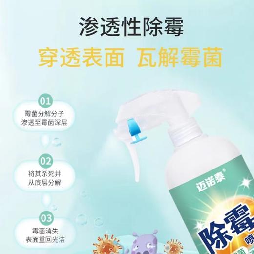 【分销】迈诺泰®除霉喷剂  配方温和，不含甲醛，强力去除霉菌、杜绝霉菌再生 商品图2