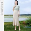 IWY/扶摇系列 绿色夏季新中式国风盘扣衬衫半裙FYB362+FYS353 商品缩略图1