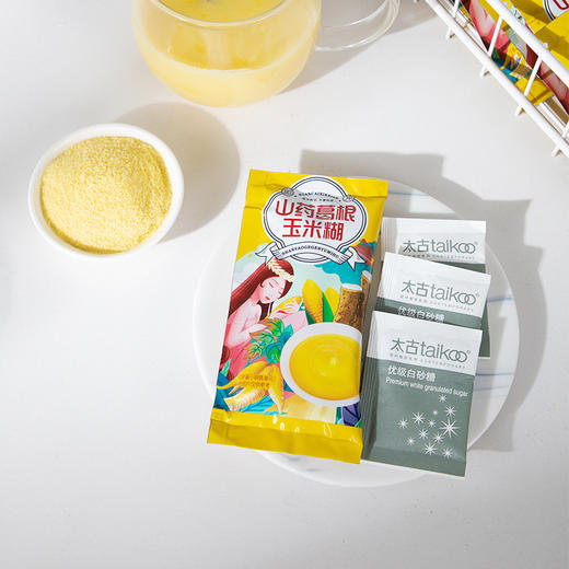 【脾胃新宠！山药葛根玉米糊羹】一袋一餐，免煮冲泡即食！低热量冲饮健康饱腹玉米粉代餐粉谷物 商品图2